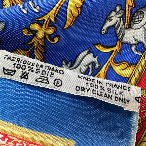 🔹 Hermès Silk scarf  CHASSE EN INDE - Picture 8 of 16
